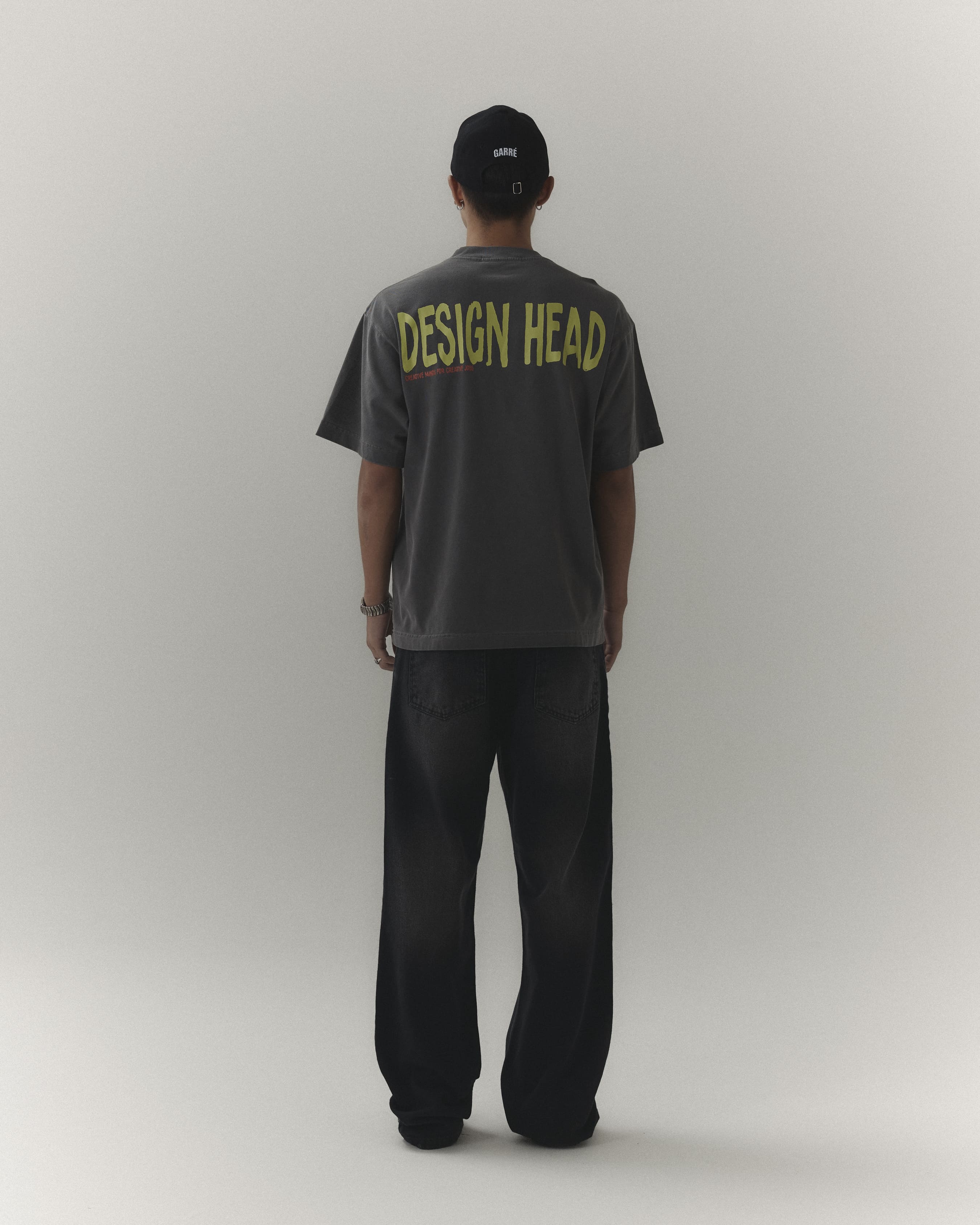 Black Washed 'Creative Minds' Tee