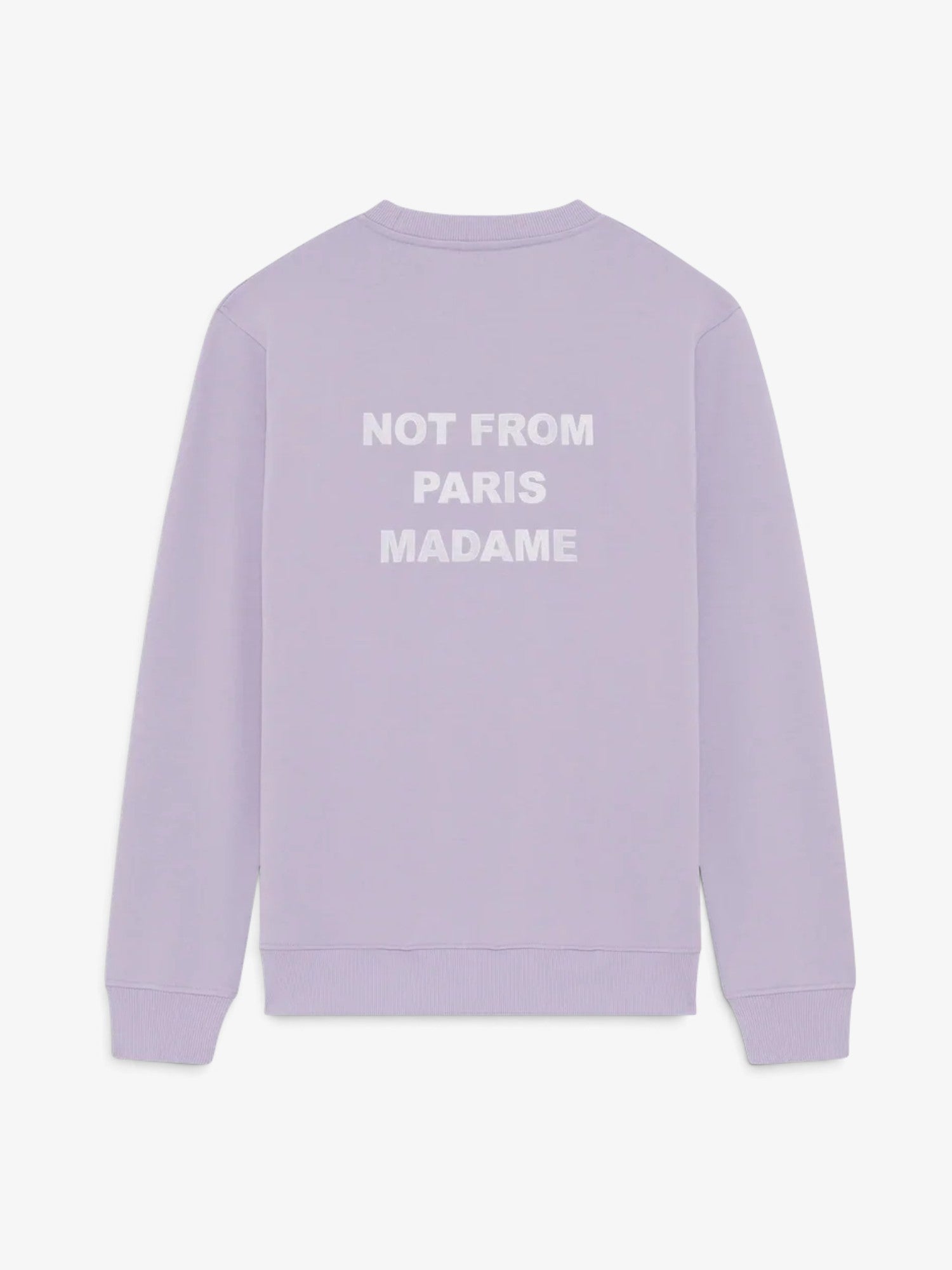Purple 'Le Sweatshirt Slogan' Crewneck