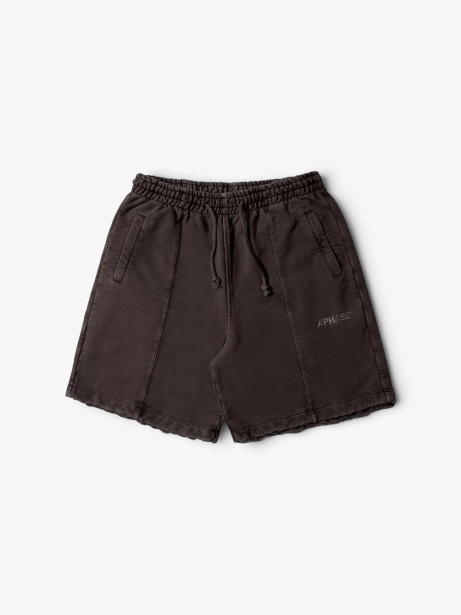 APHASE - Shorts 'Relaxed' Marrom Lavado