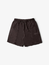 APHASE - Shorts 'Relaxed' Marrom Lavado