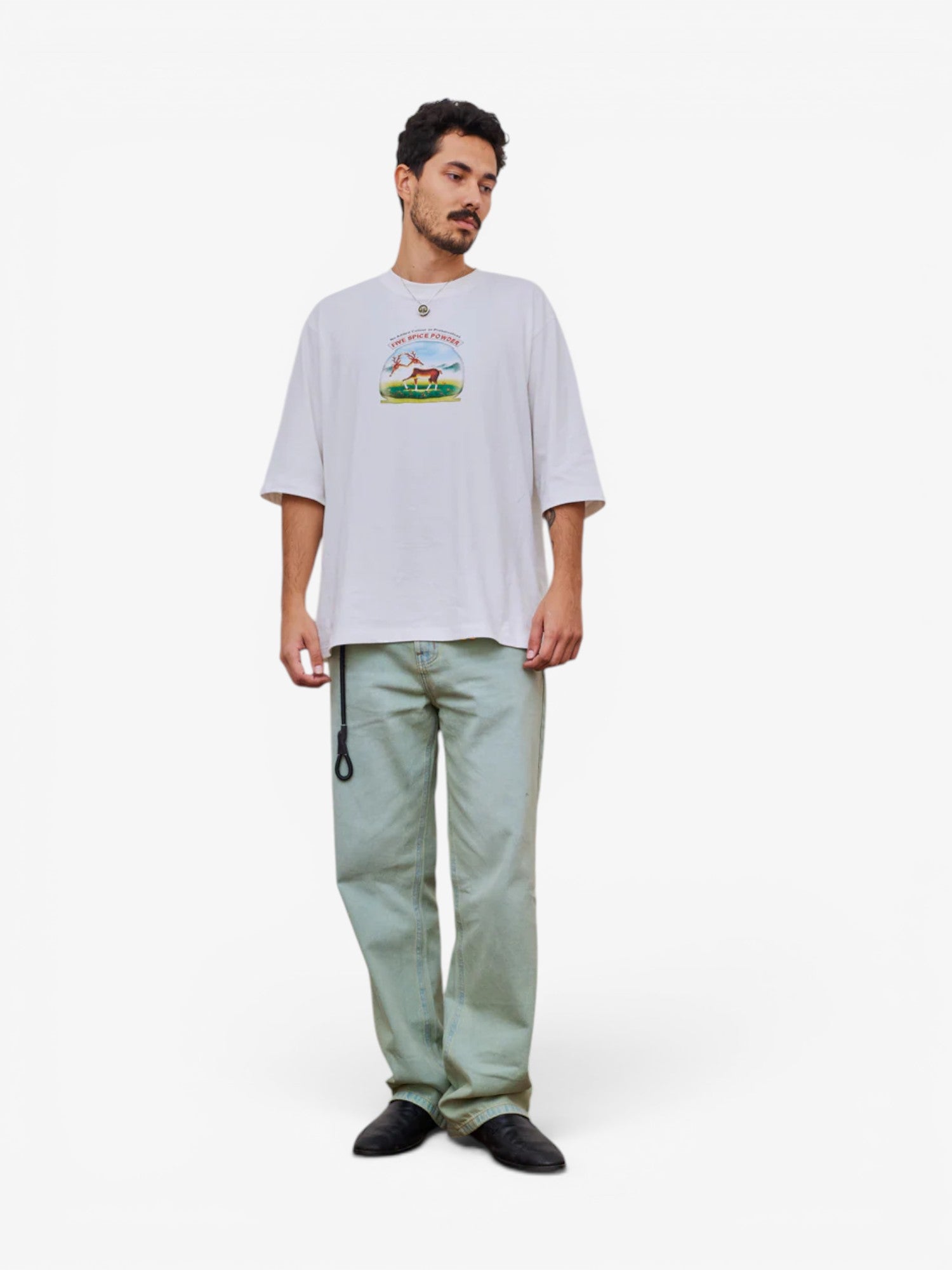 Ice Green Regular Jeans