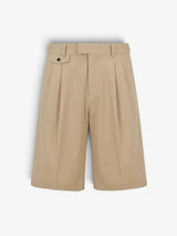 Beige 'Short Long Coton' Shorts