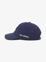 Navy Faded 'Health is Wealth' Cap
