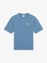 Blue 'Le T-Shirt Slogan' Tee