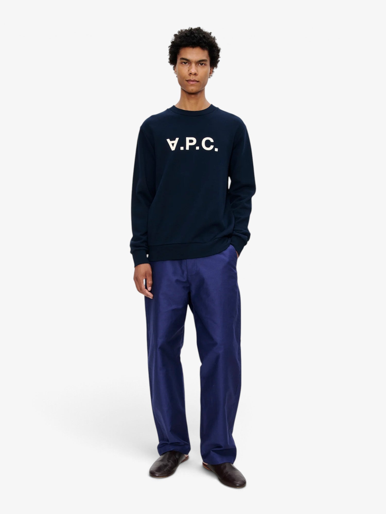 Navy 'Grand V.P.C.' Sweatshirt