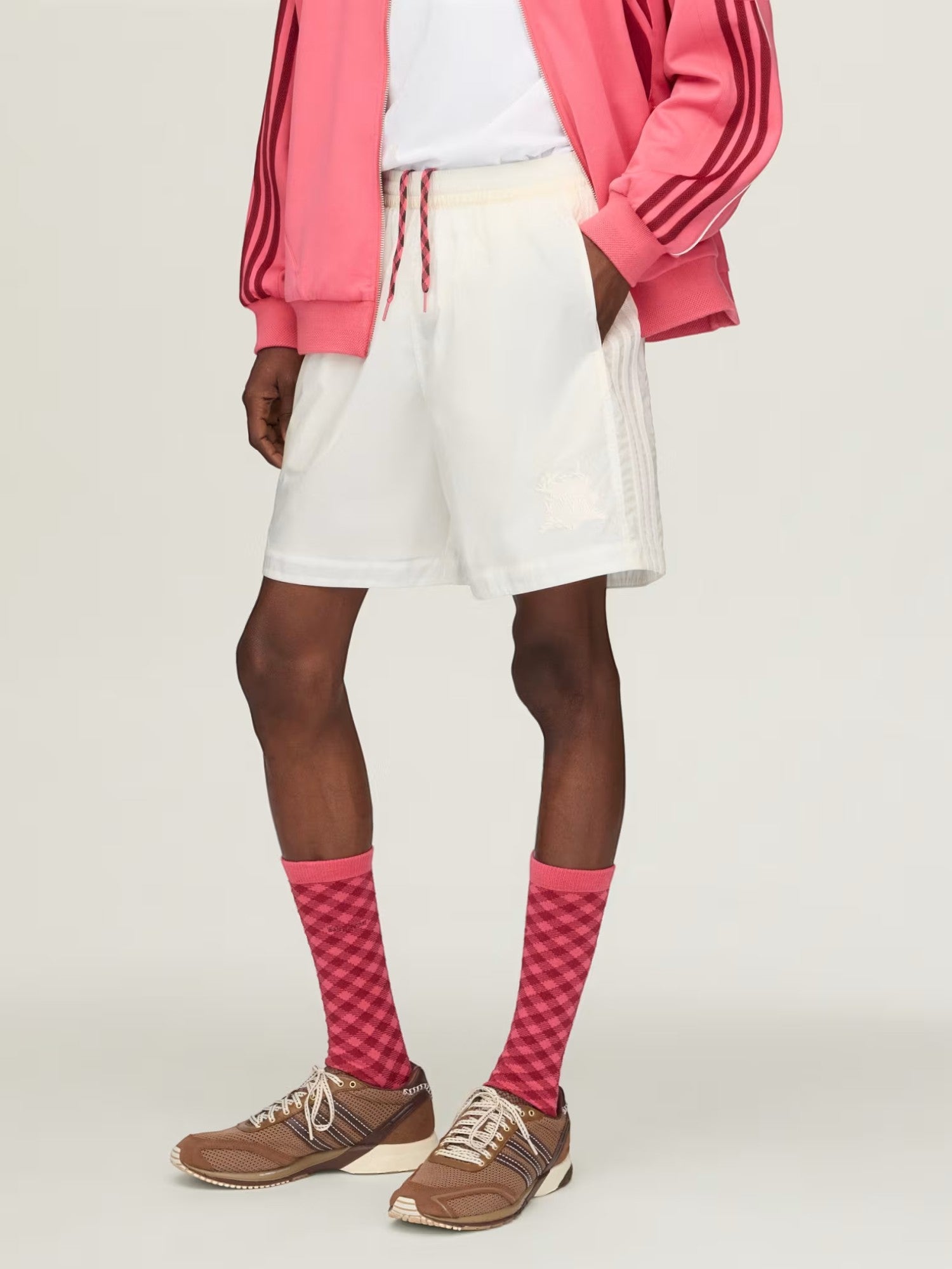 White Soccer Shorts X WALES BONNER