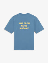 Blue 'Le T-Shirt Slogan' Tee