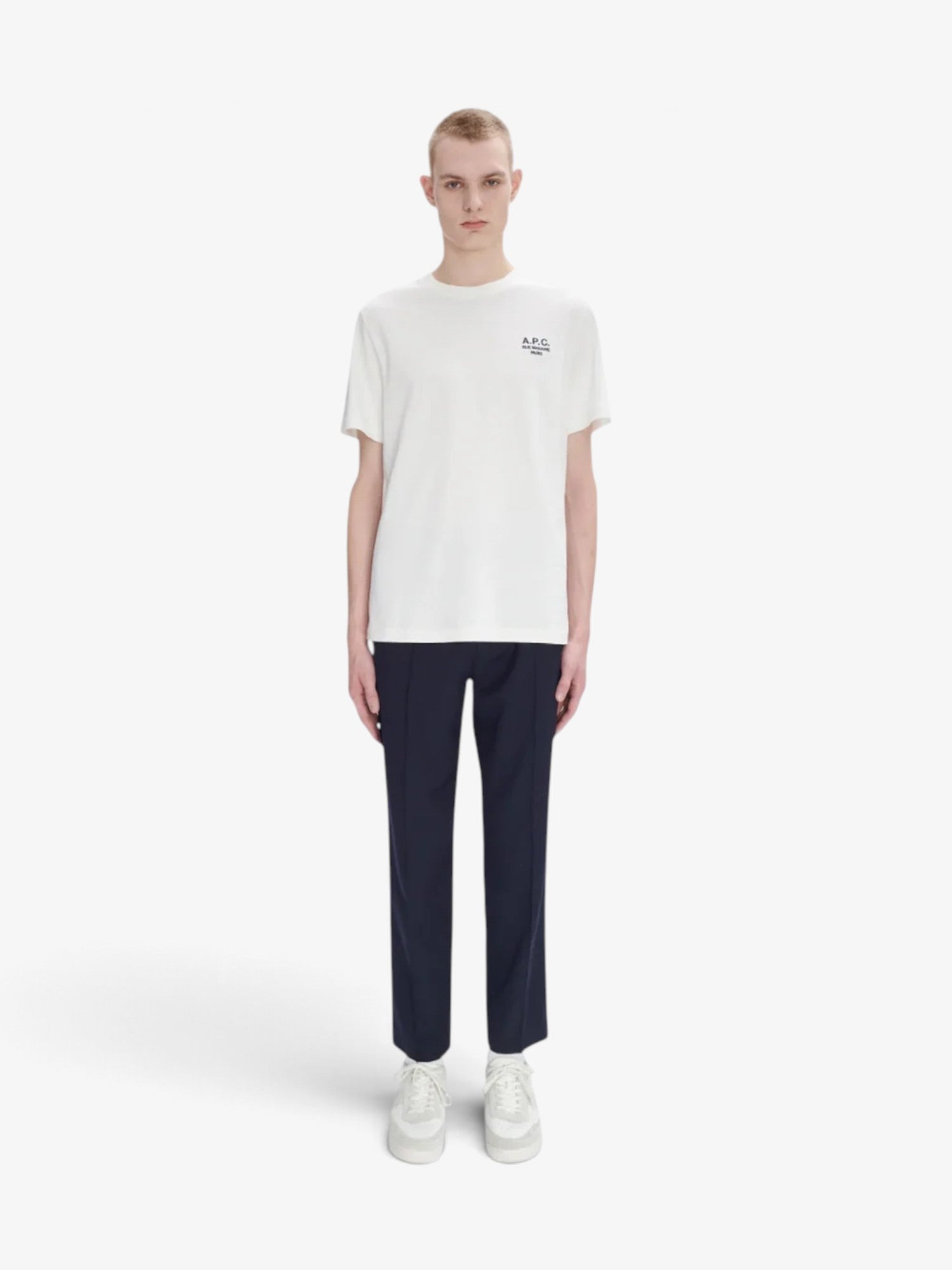 White 'Rue Madame' Tee