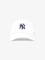 White 'Yankees Serif' Cap