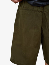 Green 'Canvas' Wide Shorts