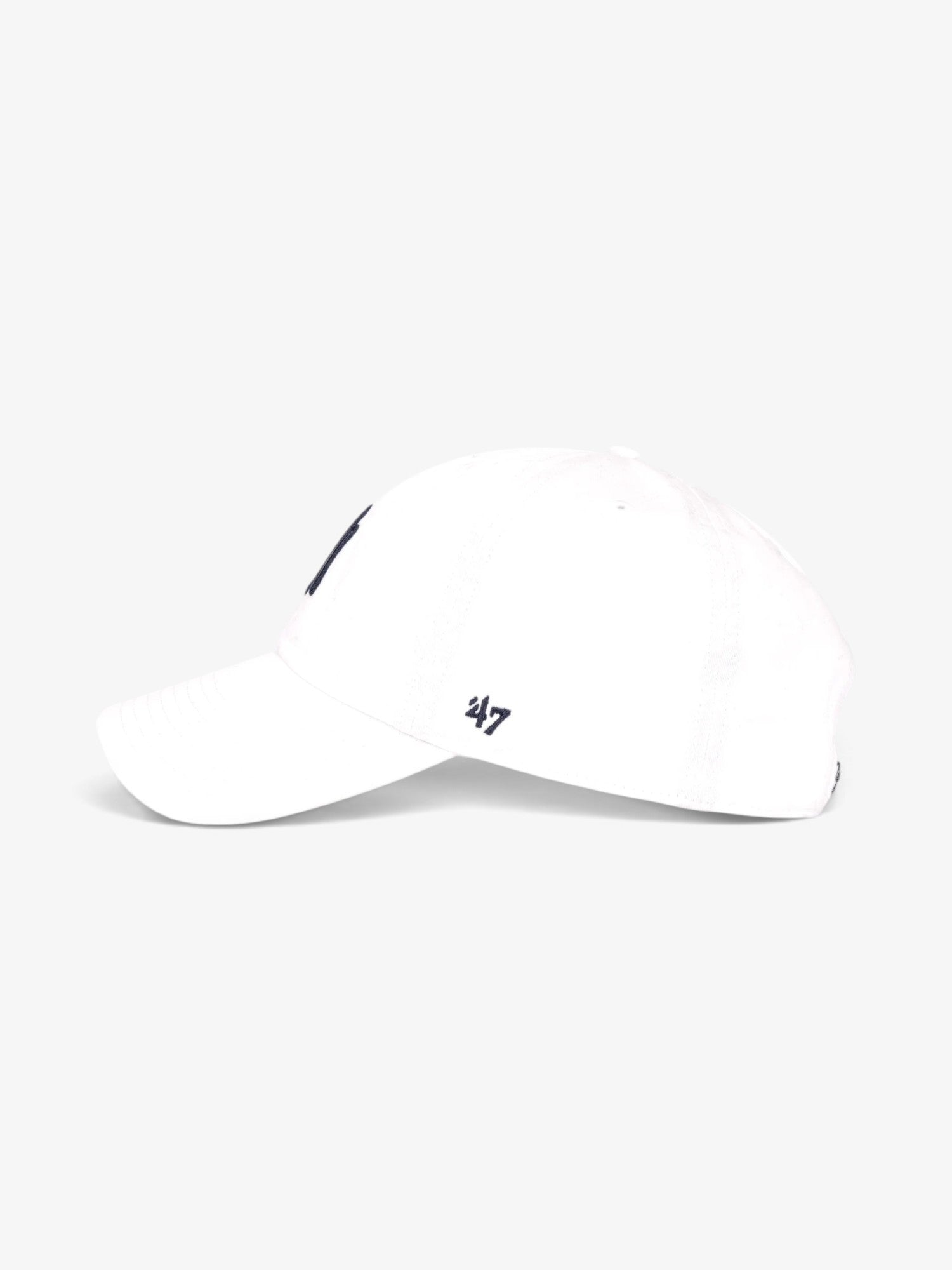 White 'Yankees Serif' Cap