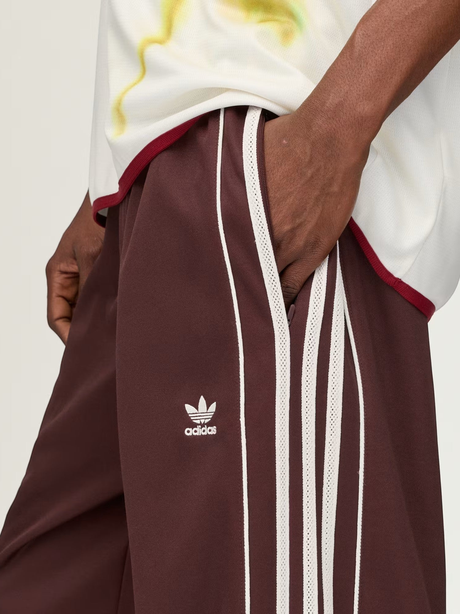 Brown Track Pants