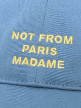 Blue 'Casquette Slogan' Cap