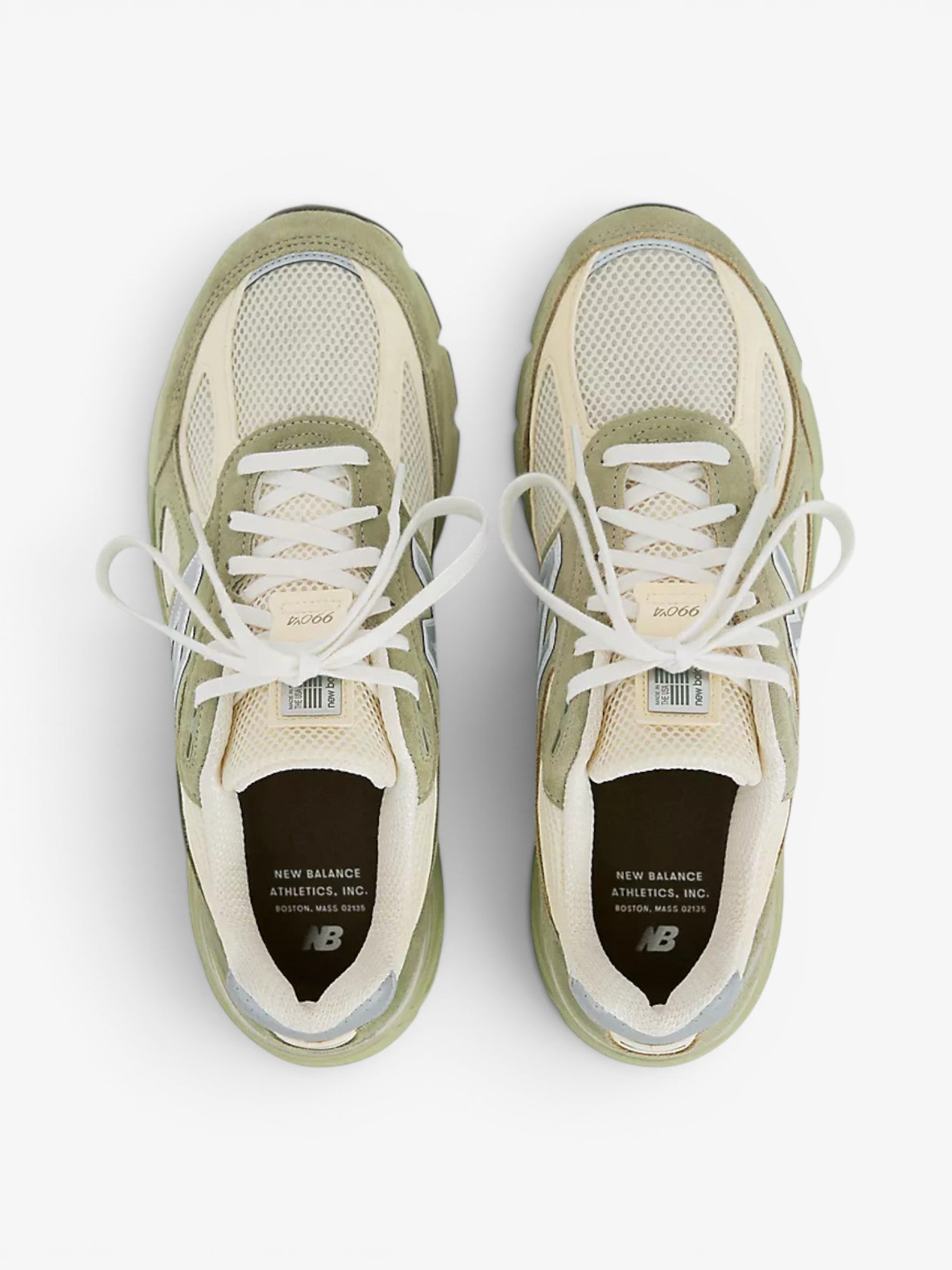 990v4 Made in USA - Olive Leaf/Permafrost/Light Olive