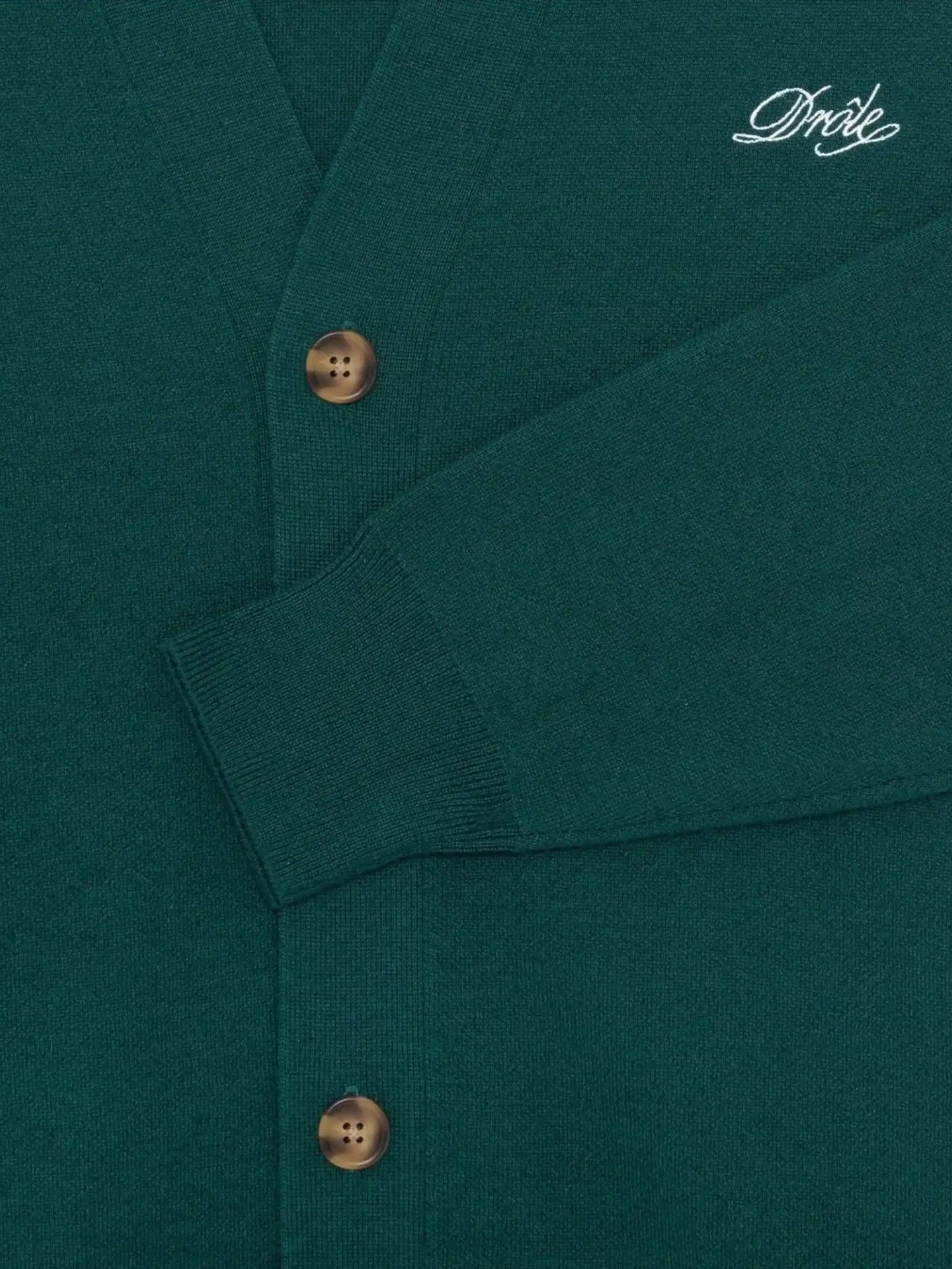 Green 'Le Cardigan Drôle' Cardigan