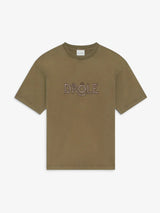 Green 'T-Shirt Drôle Ajouré' Tee