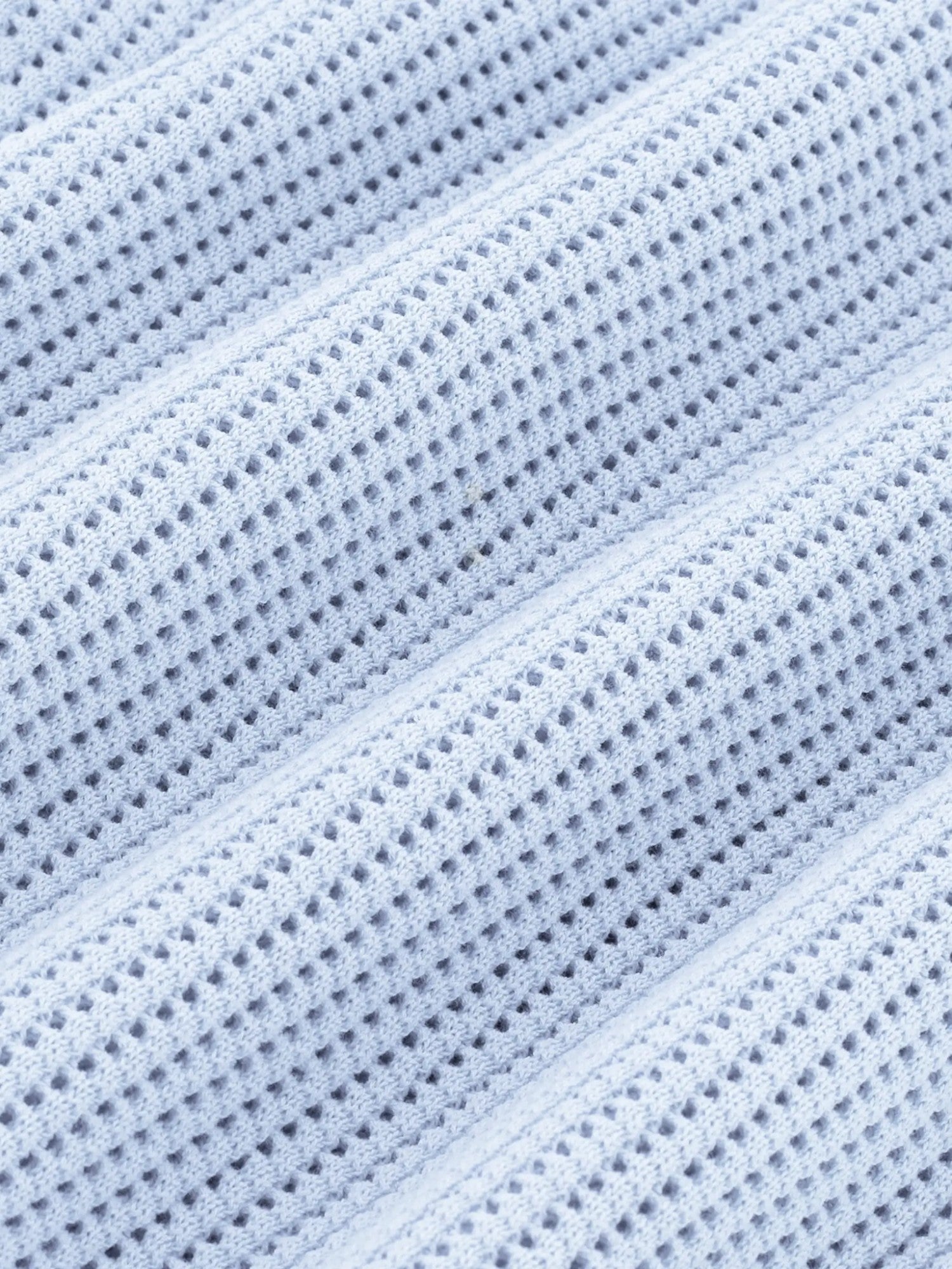 Blue 'Polo Maille Monogramme' Polo Shirt