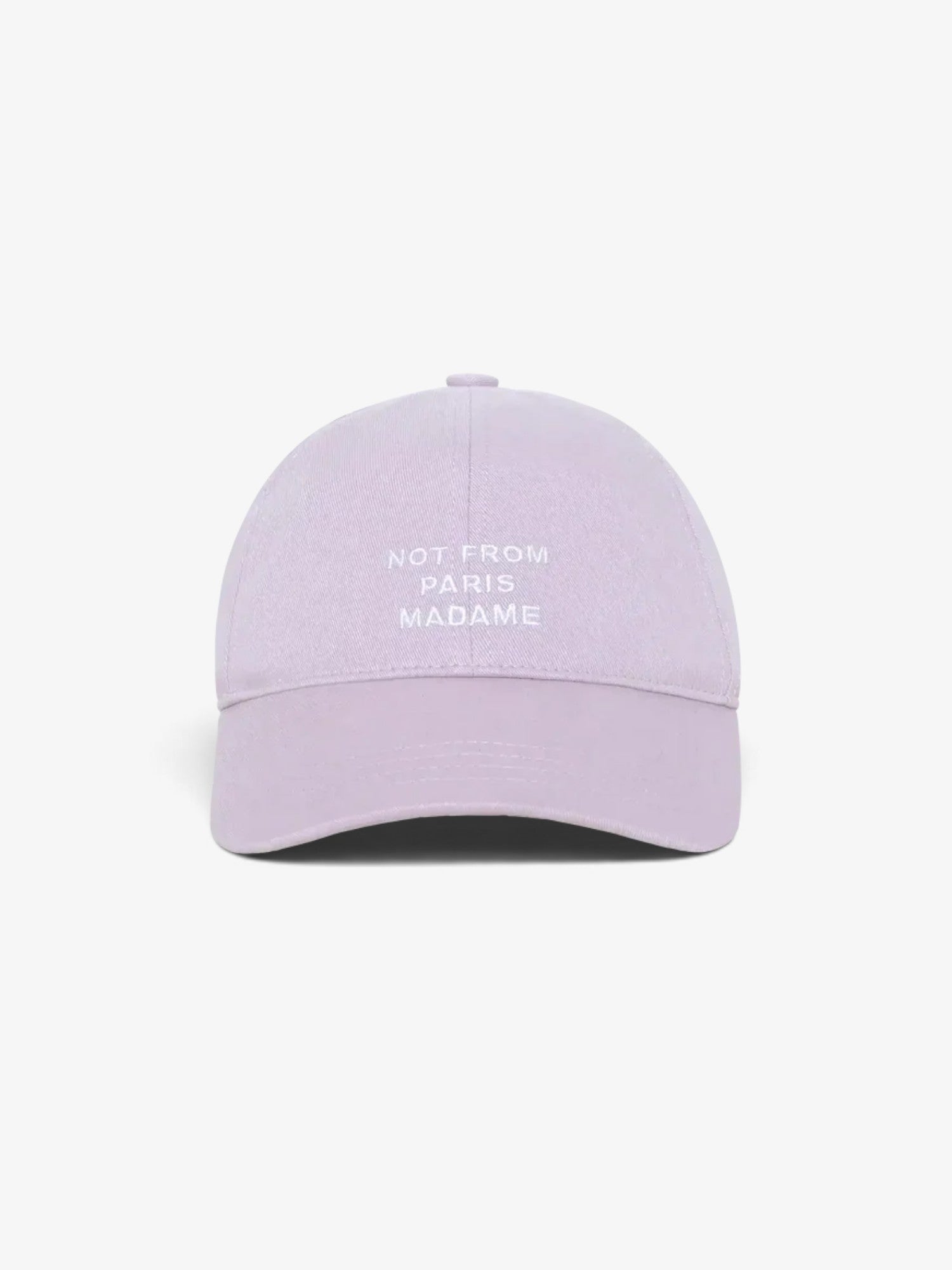 Purple 'Casquette Slogan' Cap
