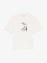 White 'T-Shirt Fleuriste' Tee