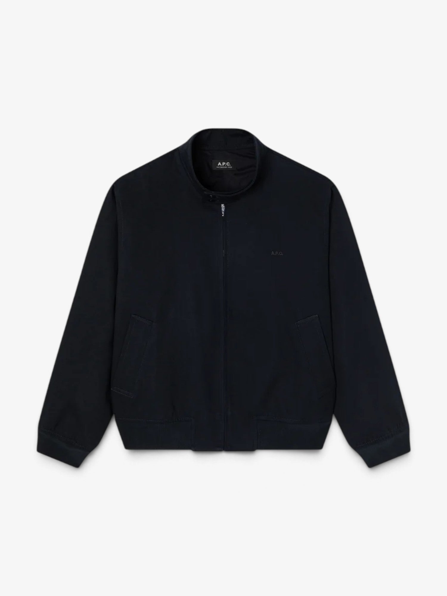 Navy 'Zipped' Jacket