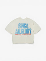Off-White 'United For Love and Peace' Boxy Tee X ALLGLORY