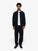 Navy 'Zipped' Jacket
