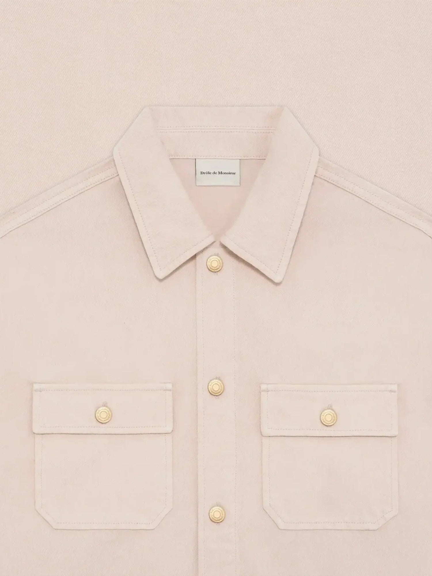 Beige 'Chemise Denim Beige' Shirt