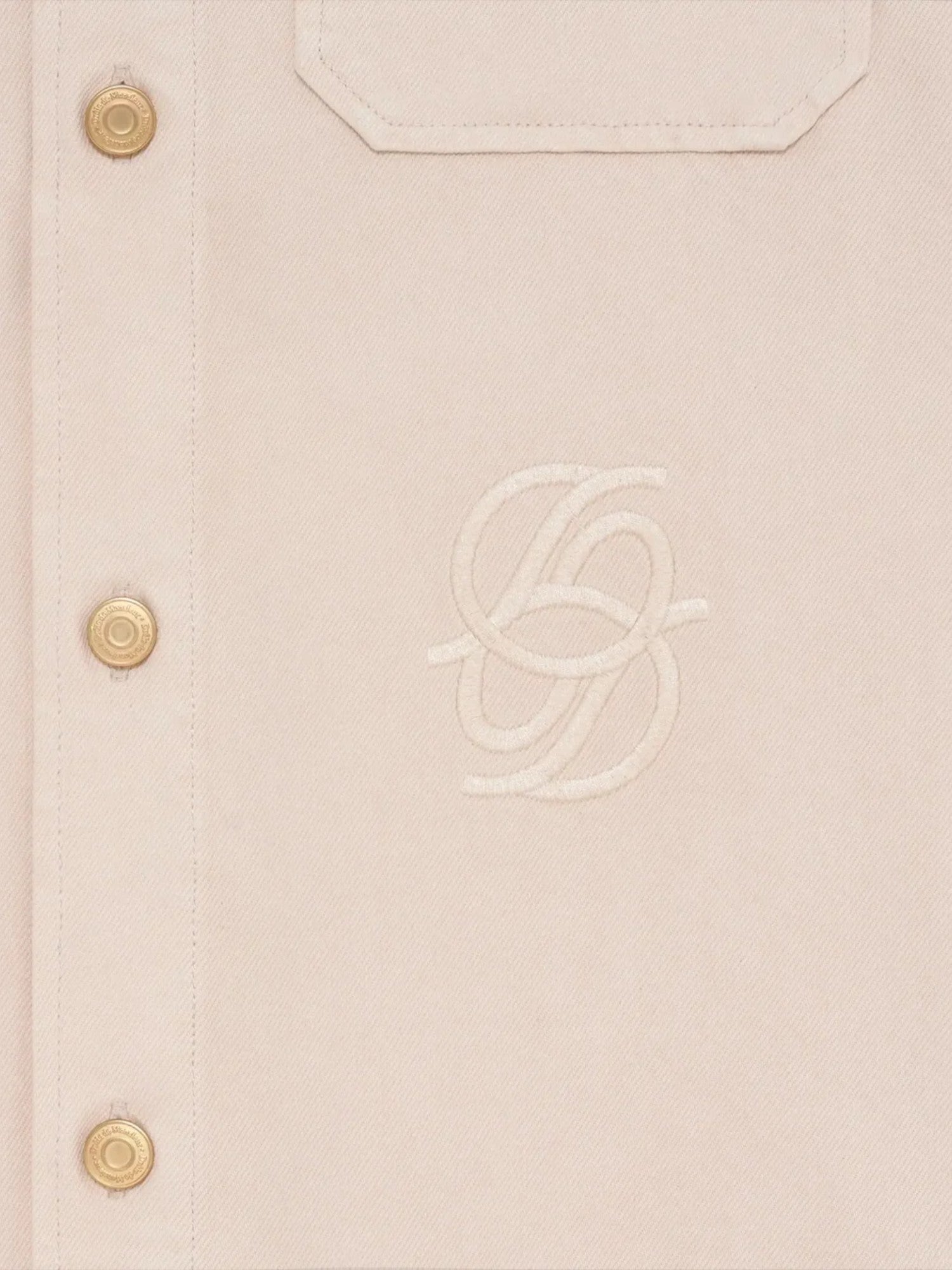 Beige 'Chemise Denim Beige' Shirt
