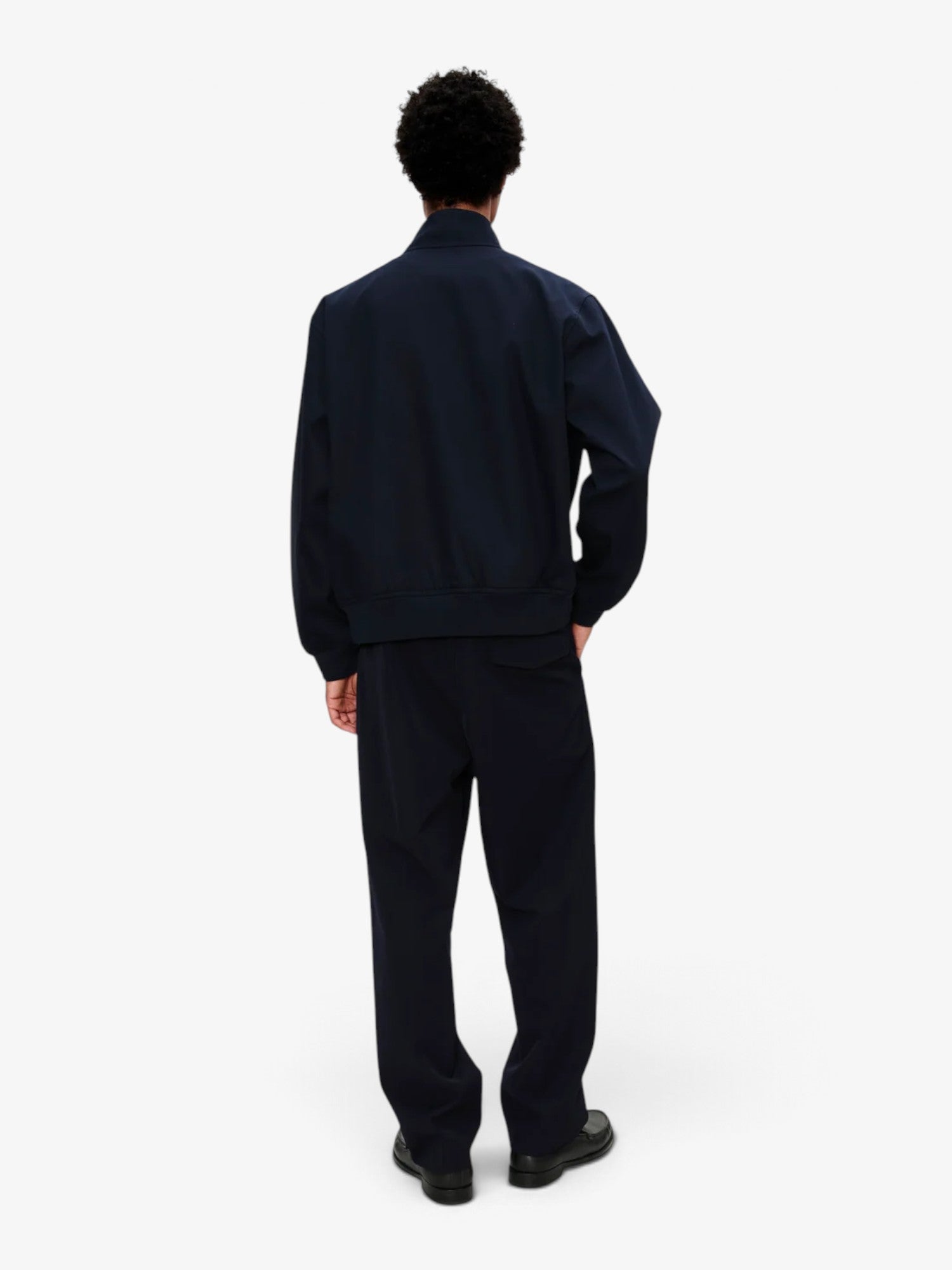 Navy 'Zipped' Jacket