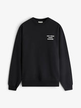 Black 'Le Sweatshirt Slogan' Crewneck