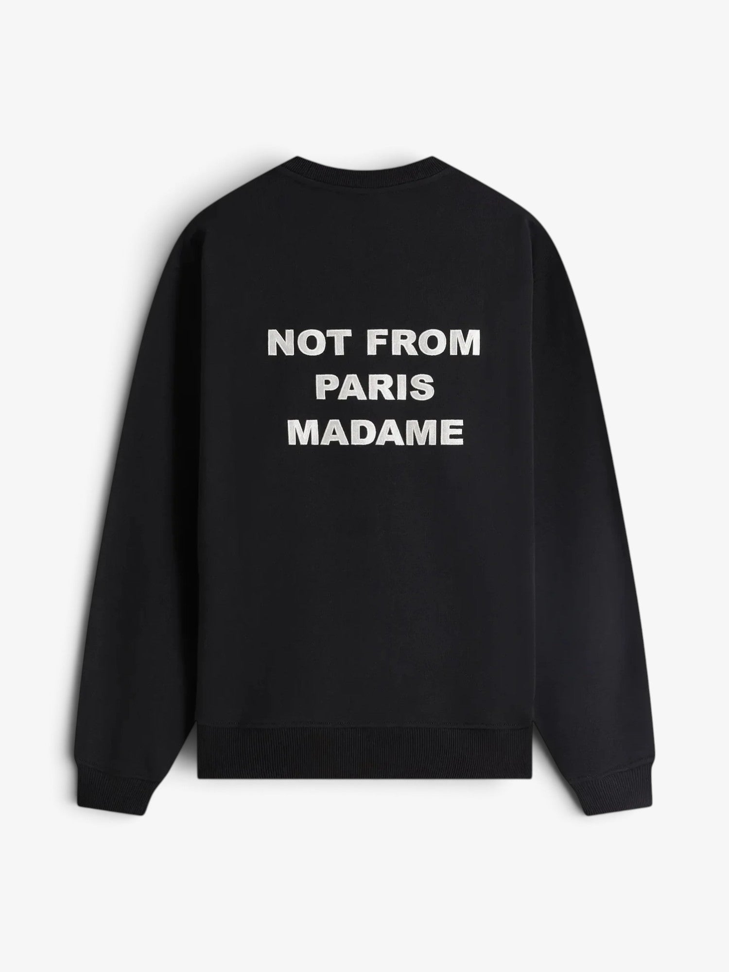 Black 'Le Sweatshirt Slogan' Crewneck