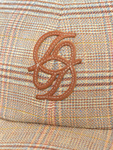Beige 'Casquette Carreaux D Miroir' Cap