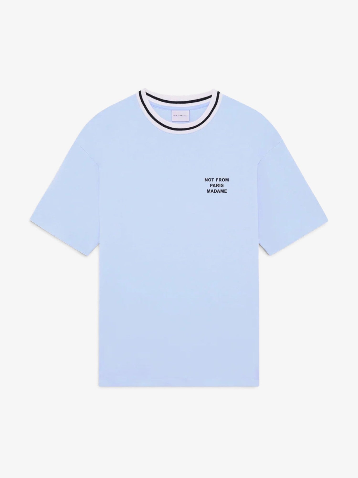 Blue 'T-Shirt Slogan Sport' Tee