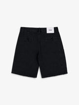 APHASE - Shorts 'Dusty' Desbotados em Preto