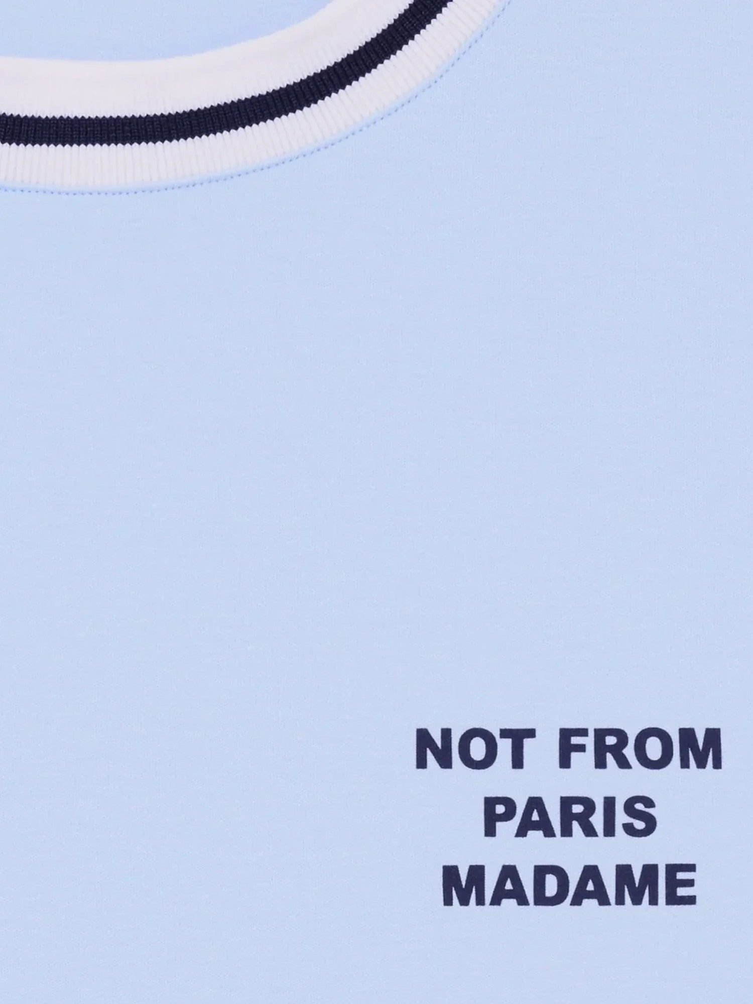 Blue 'T-Shirt Slogan Sport' Tee