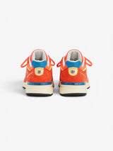 Made in USA 990v4 - Urgent Red/Maize/Sea Stone