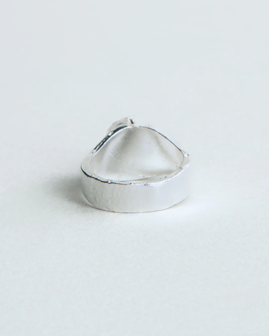Silver 'A001' Ring