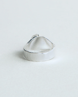 Silver 'A001' Ring