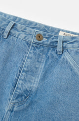 Blue Washed 'Amalfi' Denim Shorts
