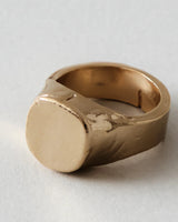 Gold 'A001' Ring