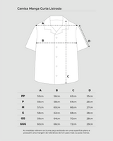 Navy Stripes Egyptian Shirt