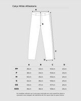 Grey Pinstripe Wide Pants