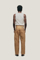 Caramel Wide Chino 'Sketch' Pants