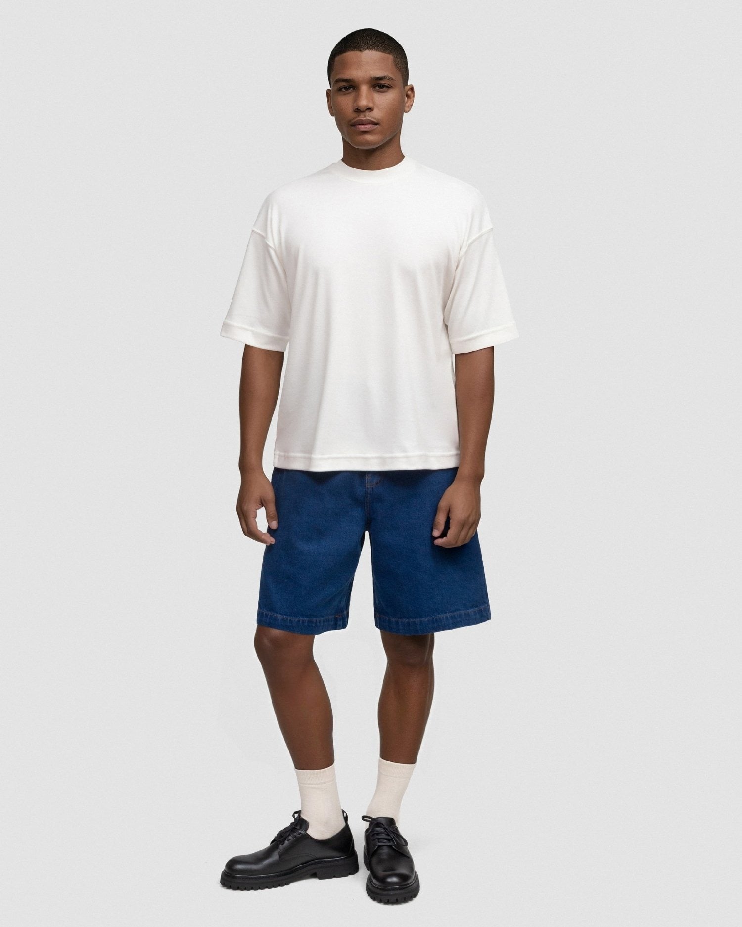 Blue Baggy Vintage Shorts