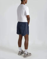Navy 'Vintage Runner' Shorts