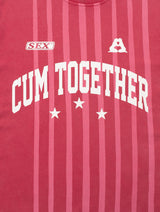 Red 'Team Player' Tee