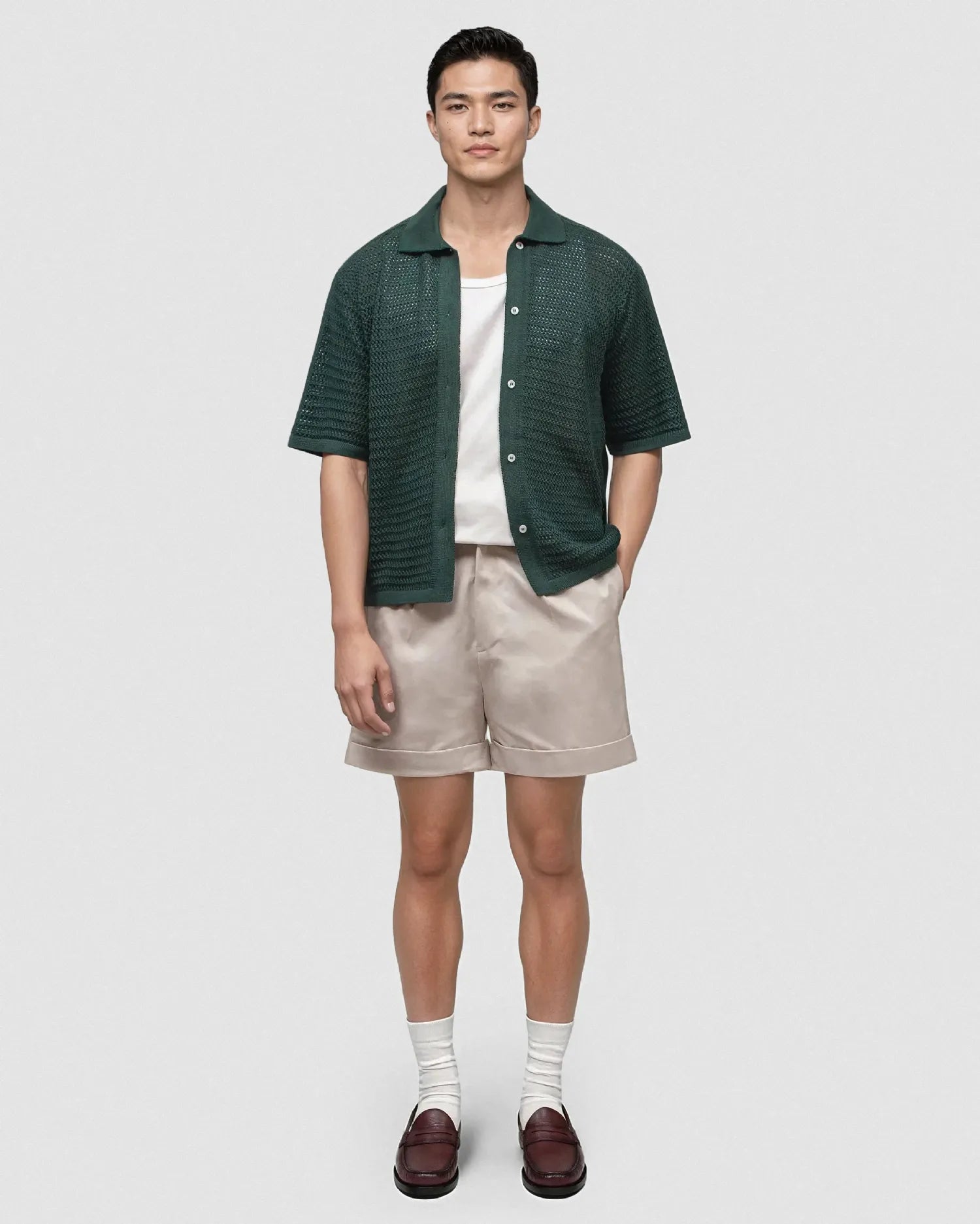 Green Tricot Shirt