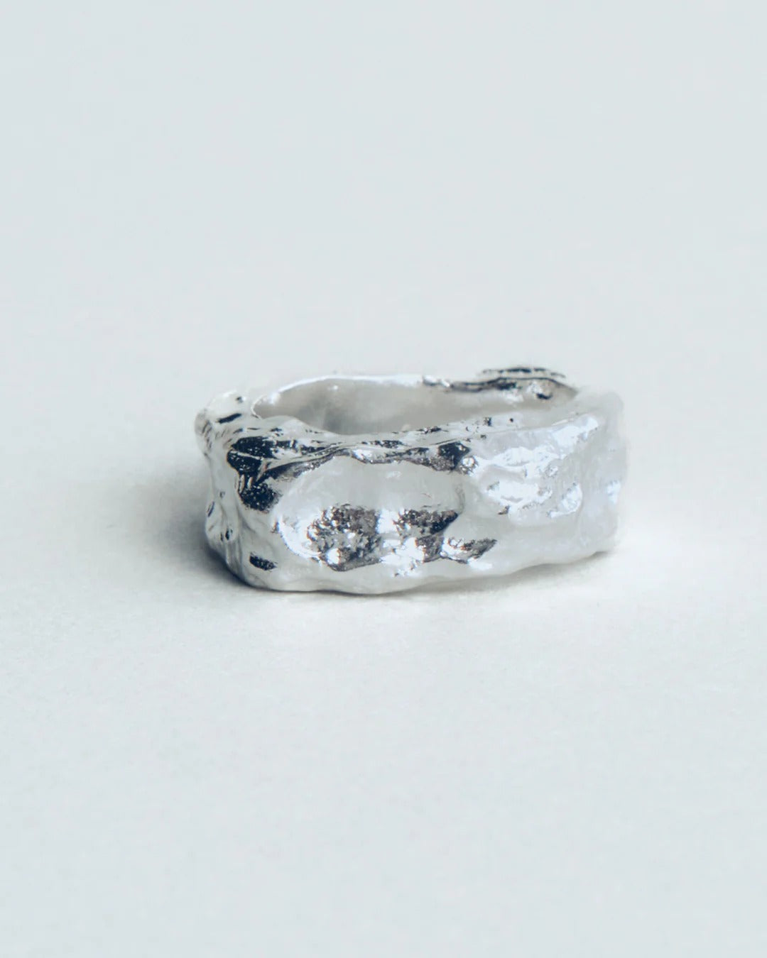 Silver 'Talheiro' Stone Ring