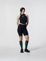 Black 'Say Ur' Biker Shorts