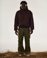 Brown Boxy Hoodie